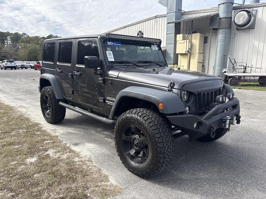 used 2017 Jeep Wrangler Unlimited car, priced at $18,167