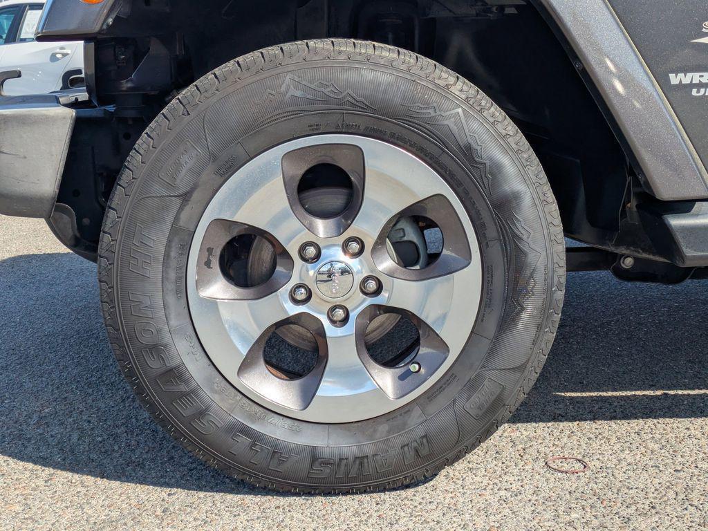 used 2017 Jeep Wrangler Unlimited car, priced at $16,500