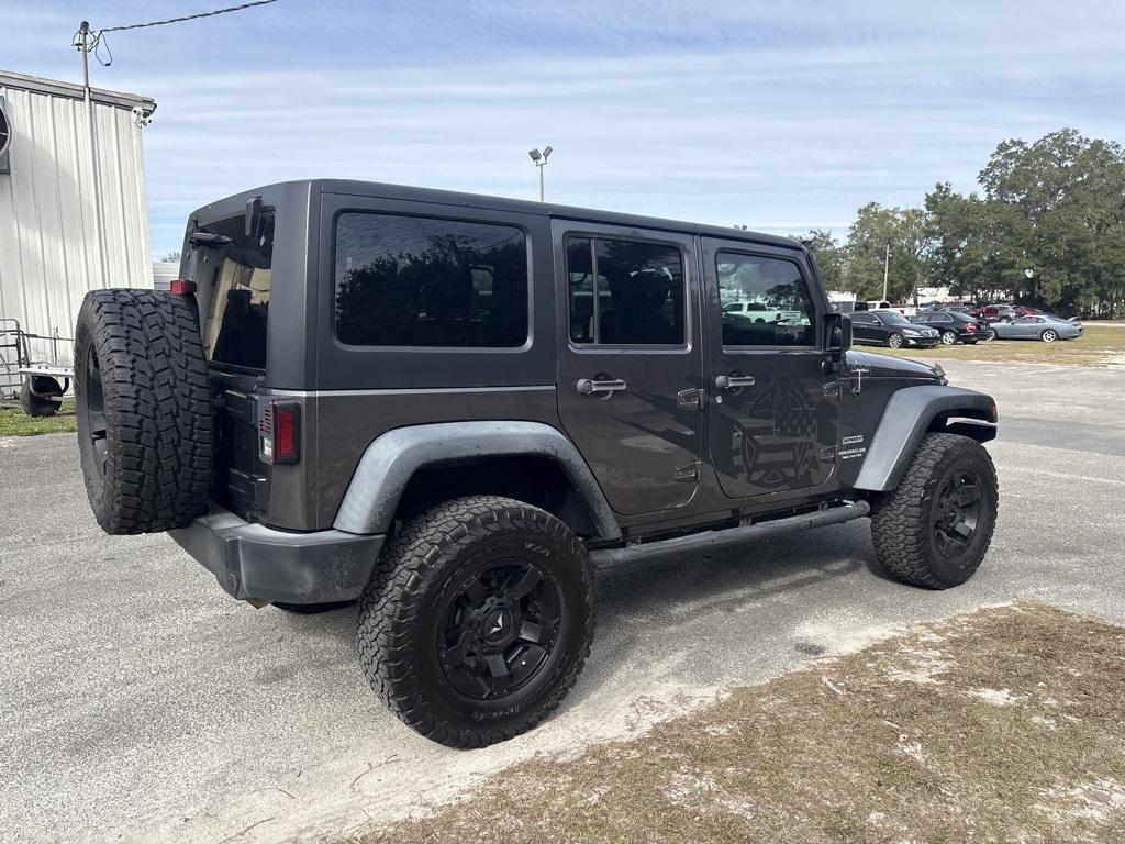 used 2017 Jeep Wrangler Unlimited car, priced at $18,167