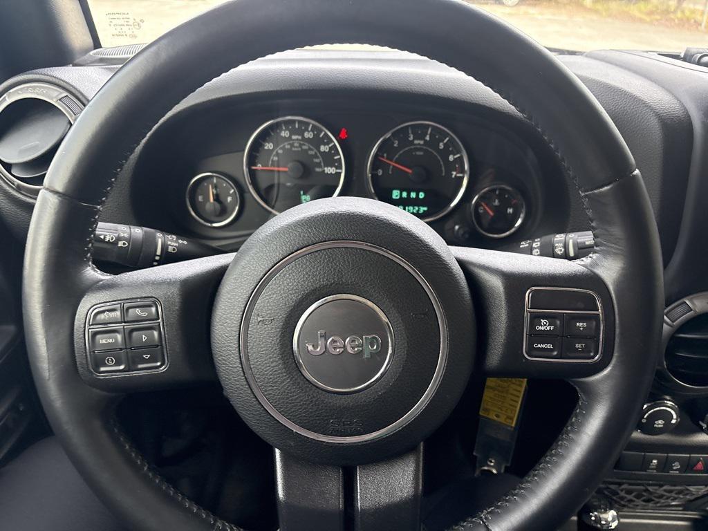 used 2017 Jeep Wrangler Unlimited car, priced at $18,167
