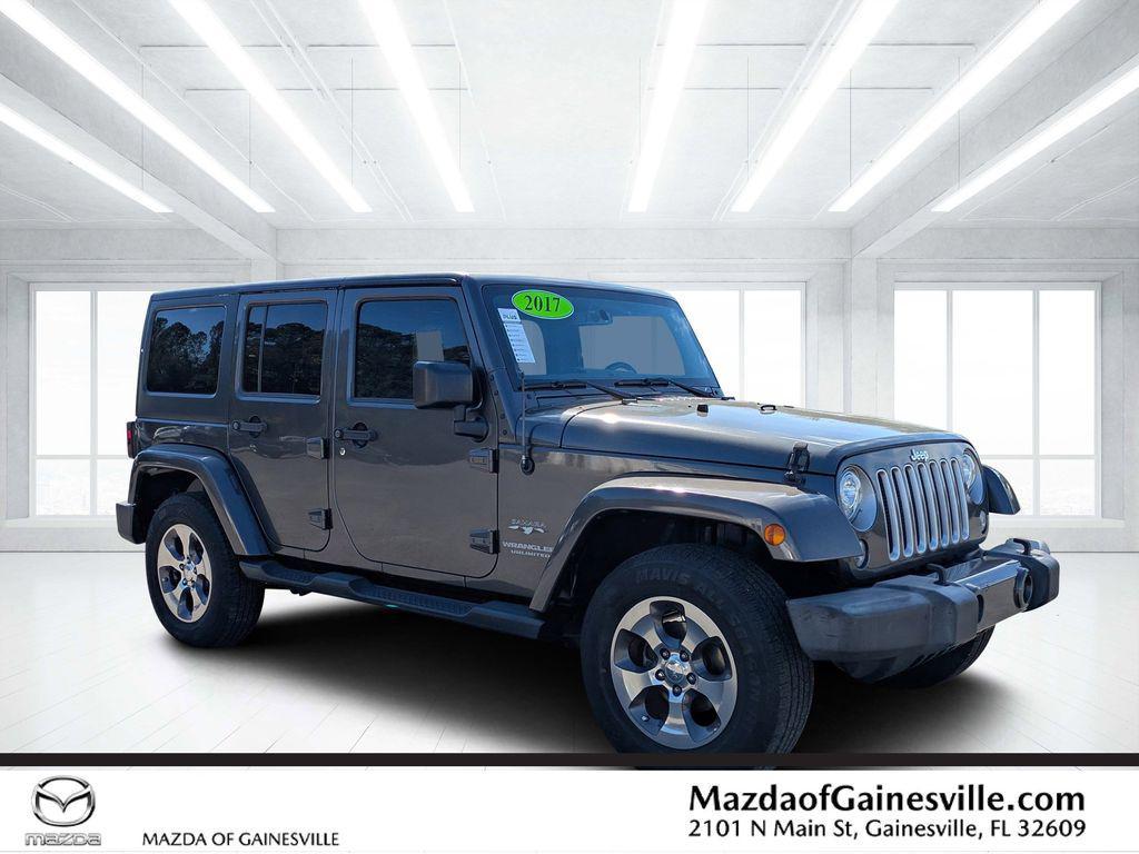 used 2017 Jeep Wrangler Unlimited car, priced at $16,500
