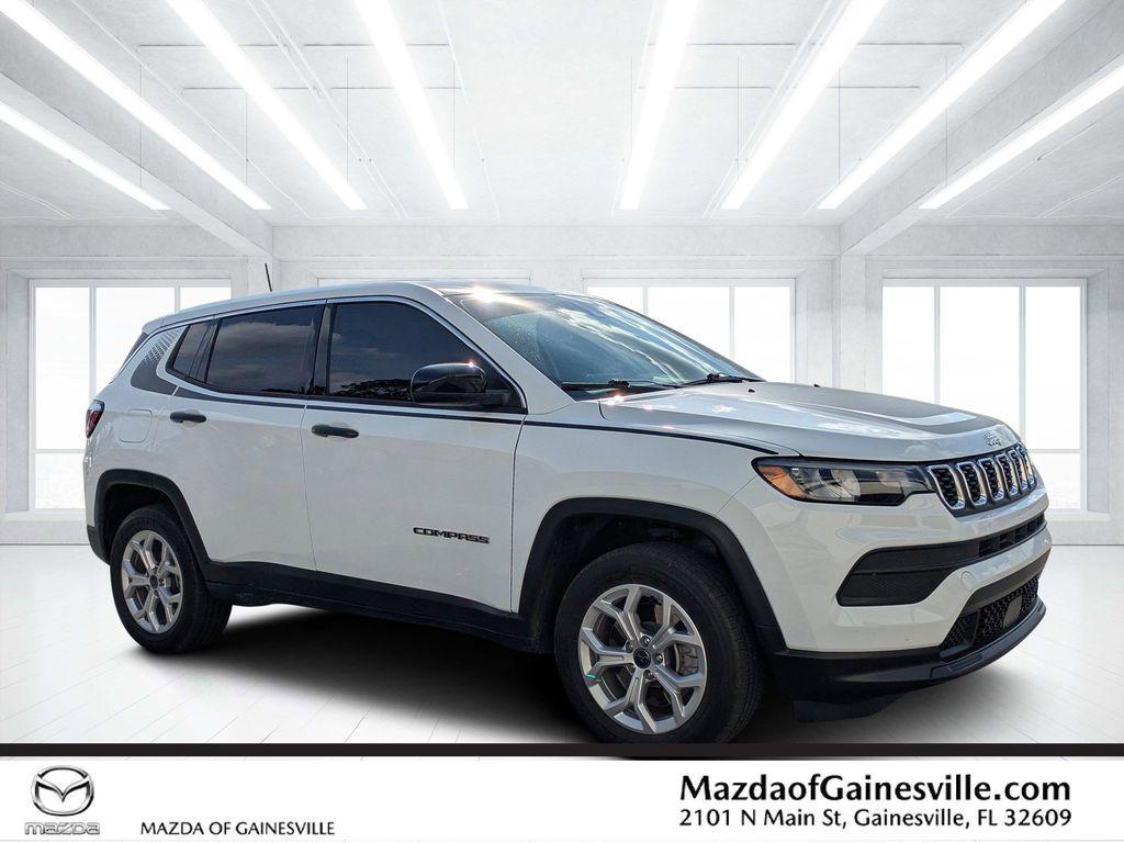used 2025 Jeep Compass car, priced at $20,360