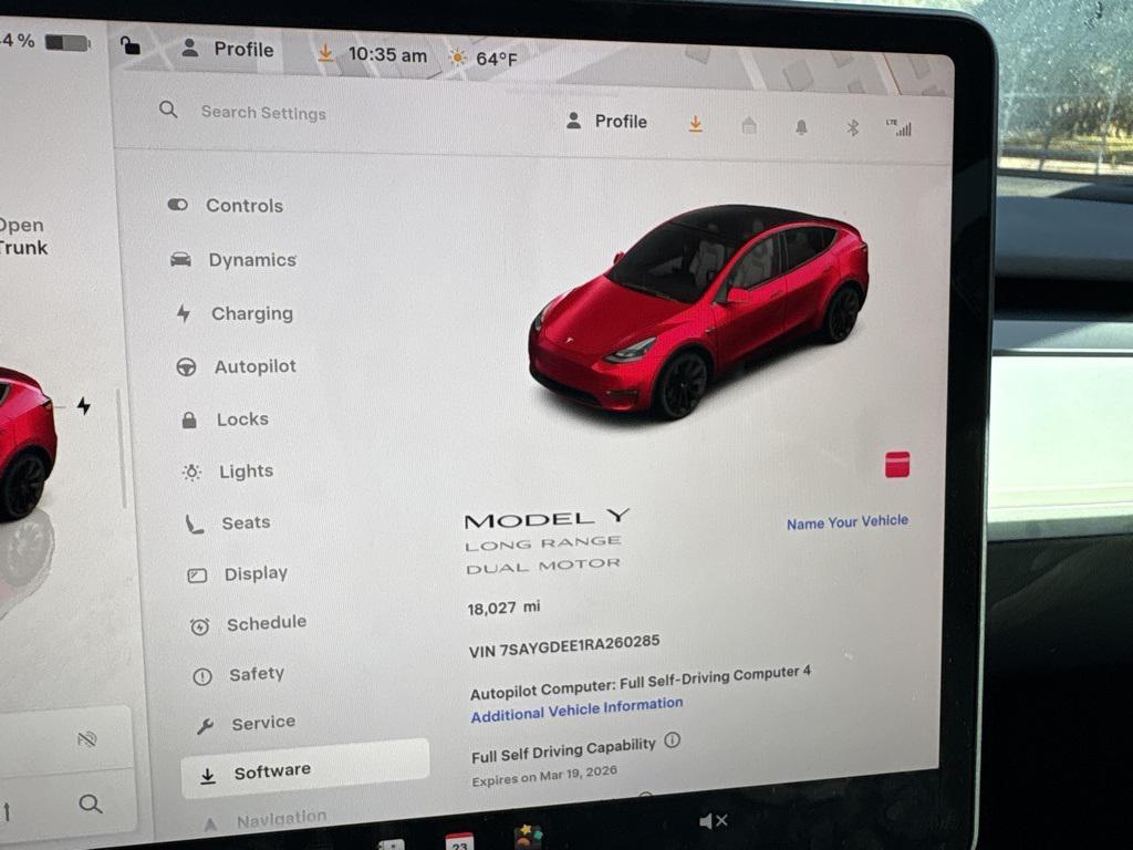 used 2024 Tesla Model Y car, priced at $35,000