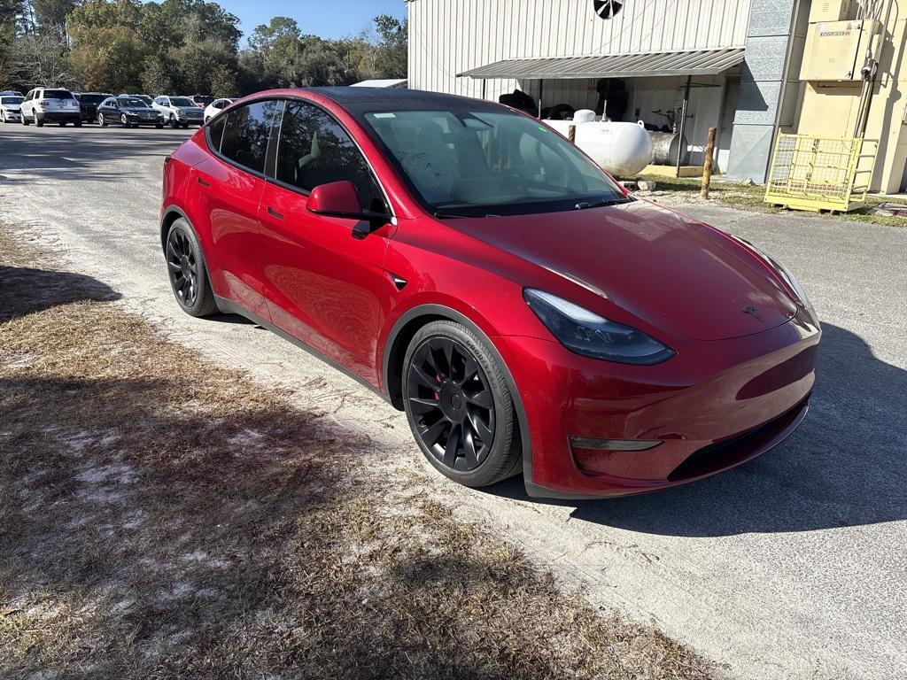 used 2024 Tesla Model Y car, priced at $35,000