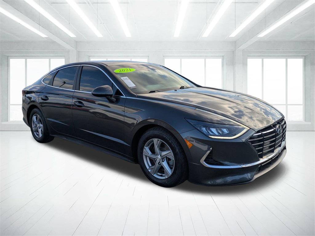 used 2021 Hyundai Sonata car, priced at $16,250