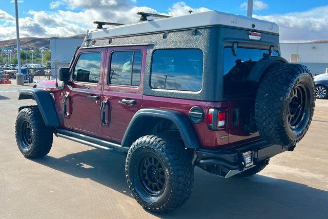 used 2021 Jeep Wrangler Unlimited car, priced at $44,370