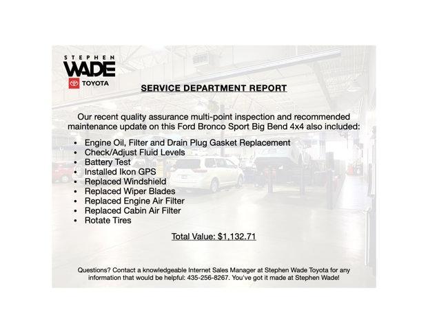 used 2024 Ford Bronco Sport car, priced at $28,312