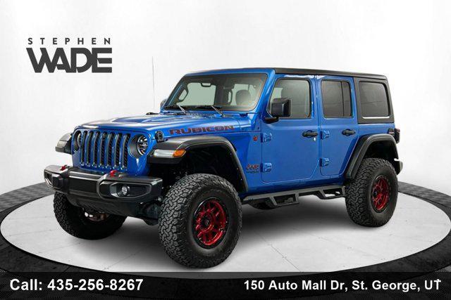 used 2022 Jeep Wrangler Unlimited car, priced at $35,038