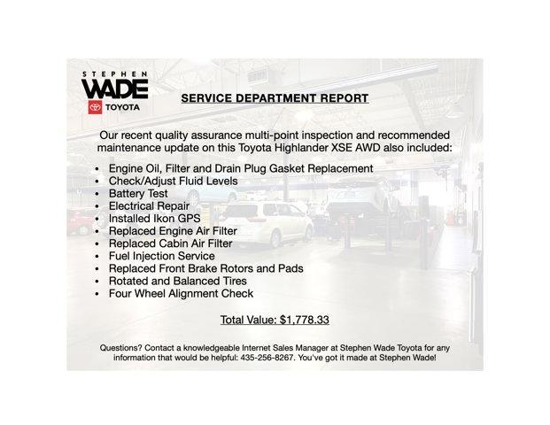 used 2022 Toyota Highlander car, priced at $31,334