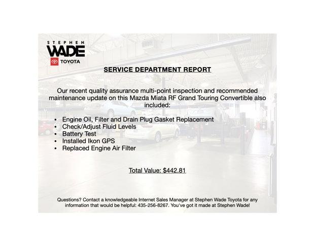 used 2022 Mazda MX-5 Miata RF car, priced at $28,339