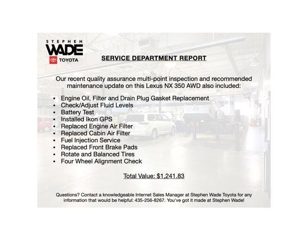 used 2024 Lexus NX 350 car, priced at $37,221