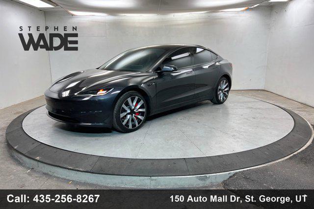 used 2025 Tesla Model 3 car, priced at $37,772
