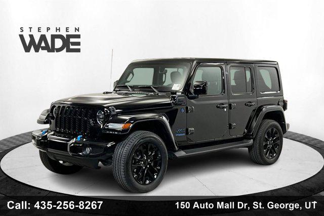 used 2021 Jeep Wrangler Unlimited 4xe car, priced at $28,923
