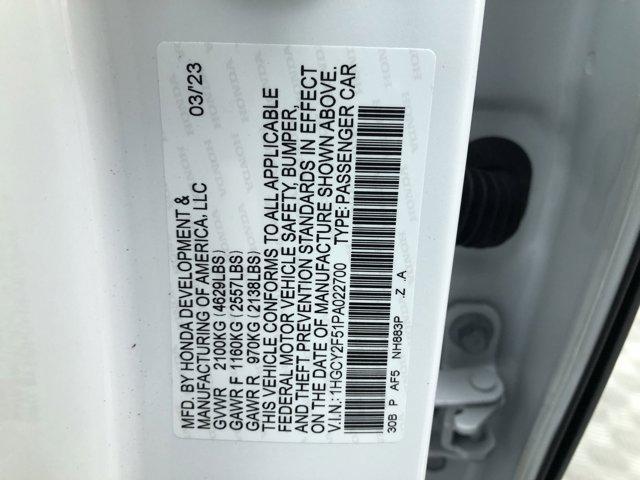 used 2023 Honda Accord Hybrid car, priced at $25,971