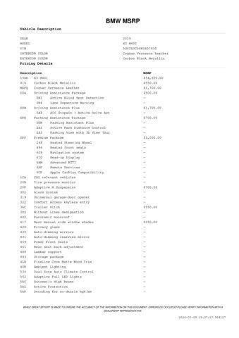 used 2019 BMW X3 car, priced at $21,900