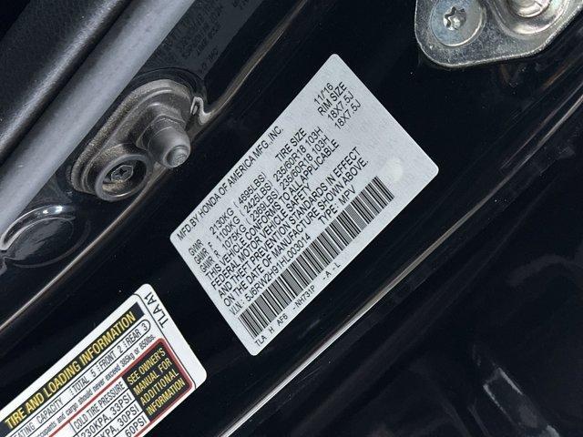 used 2017 Honda CR-V car, priced at $13,900