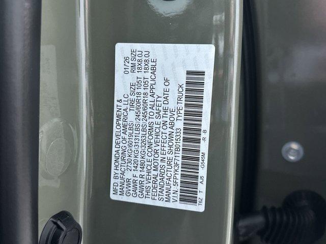 new 2026 Honda Ridgeline car, priced at $46,545