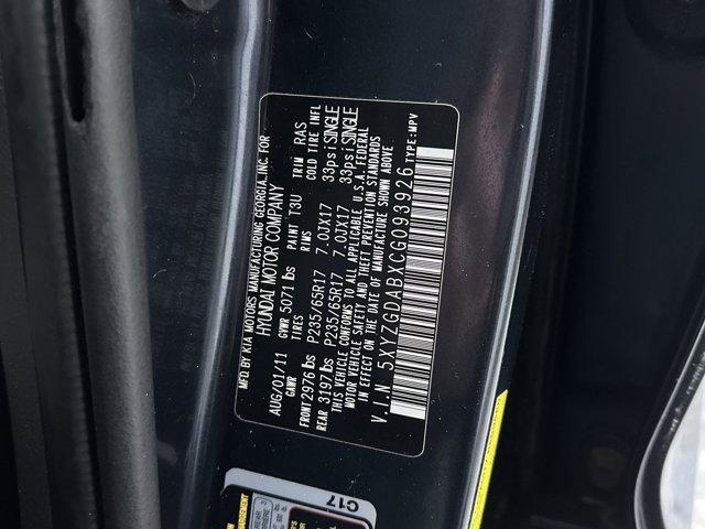 used 2012 Hyundai Santa Fe car, priced at $9,900