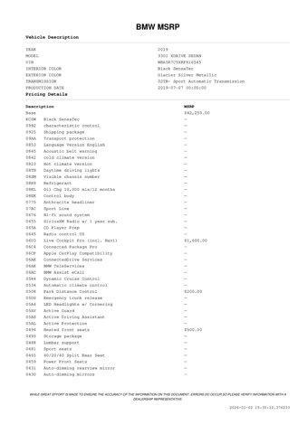used 2019 BMW 330 car, priced at $21,471