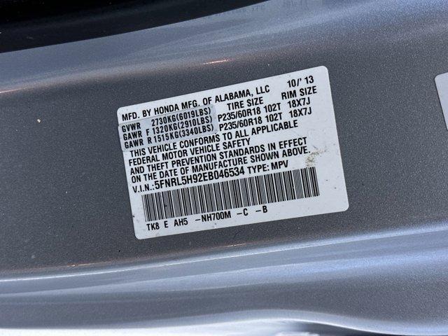 used 2014 Honda Odyssey car, priced at $16,400