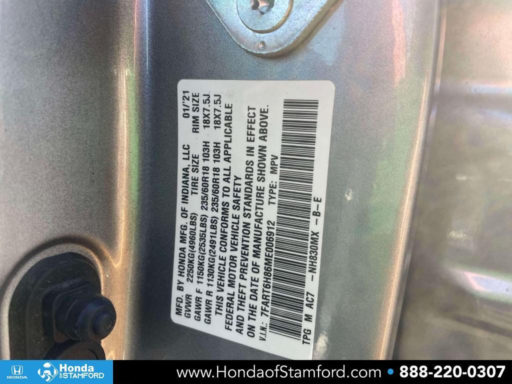 used 2021 Honda CR-V Hybrid car, priced at $22,500