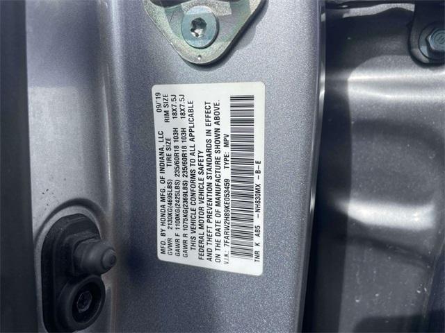 used 2019 Honda CR-V car, priced at $23,198