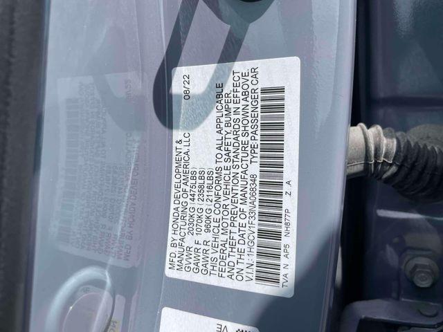 used 2022 Honda Accord car, priced at $24,500
