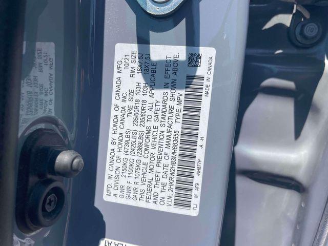 used 2021 Honda CR-V car, priced at $27,500