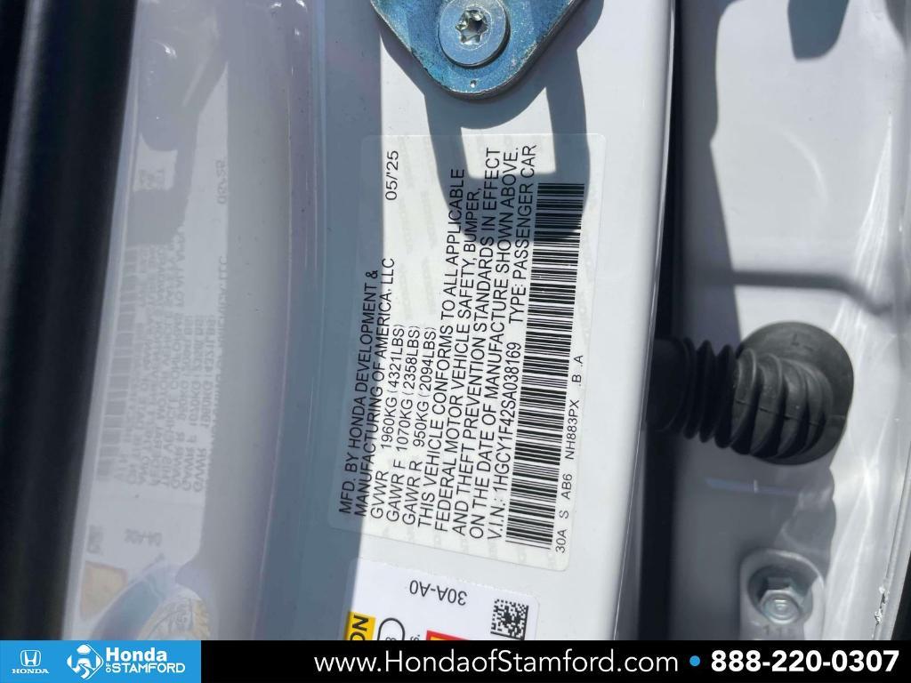 used 2025 Honda Accord car, priced at $27,500
