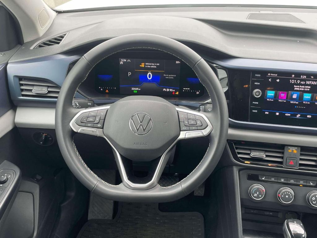 used 2022 Volkswagen Taos car, priced at $19,955