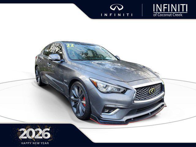 used 2022 INFINITI Q50 car, priced at $25,988