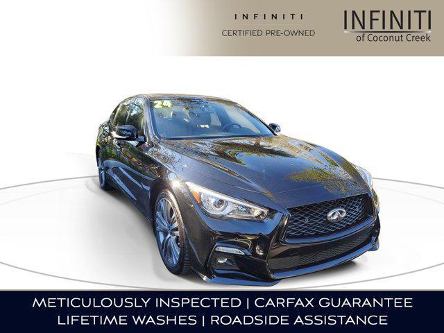 used 2024 INFINITI Q50 car, priced at $34,955