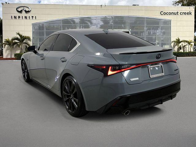used 2025 Lexus IS 350 car, priced at $44,973
