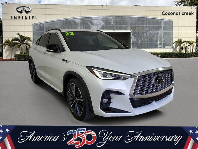 used 2023 INFINITI QX55 car, priced at $27,588