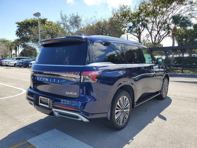 new 2025 INFINITI QX80 car, priced at $92,100