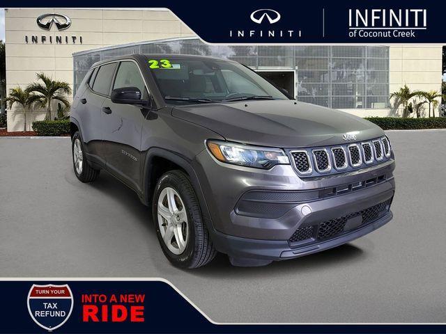 used 2023 Jeep Compass car, priced at $18,983