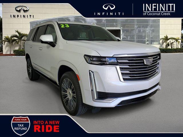 used 2023 Cadillac Escalade car, priced at $78,883