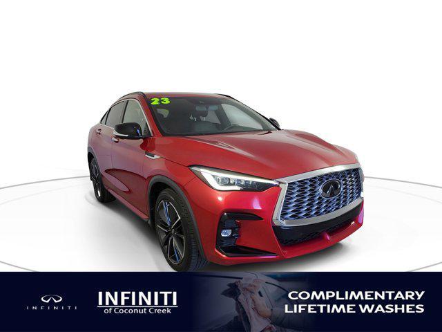 used 2023 INFINITI QX55 car, priced at $33,988
