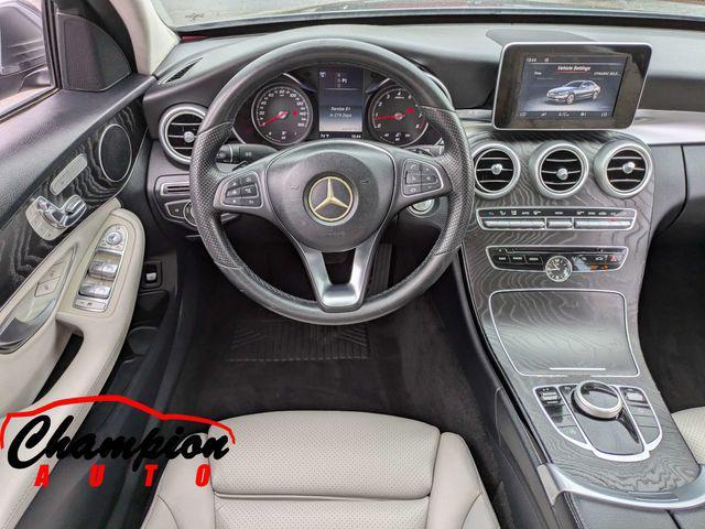 used 2017 Mercedes-Benz C-Class car, priced at $17,999
