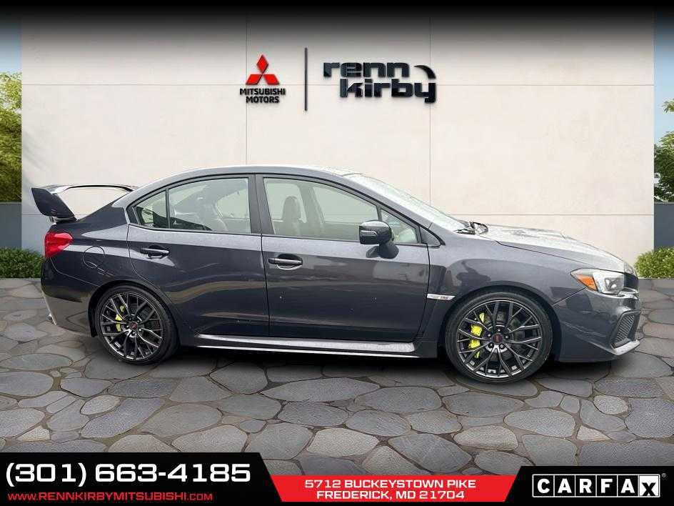 used 2018 Subaru WRX STI car, priced at $19,878