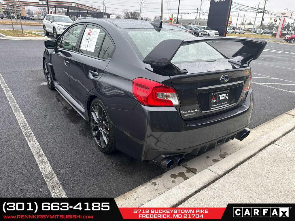 used 2018 Subaru WRX STI car, priced at $19,878