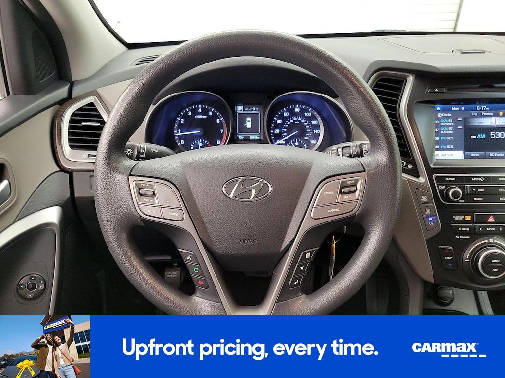 used 2017 Hyundai Santa Fe car, priced at $14,998