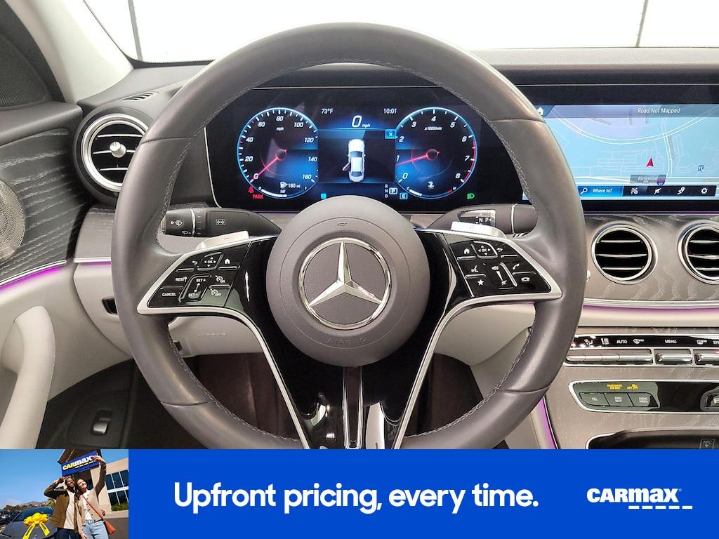 used 2022 Mercedes-Benz E-Class car, priced at $37,998