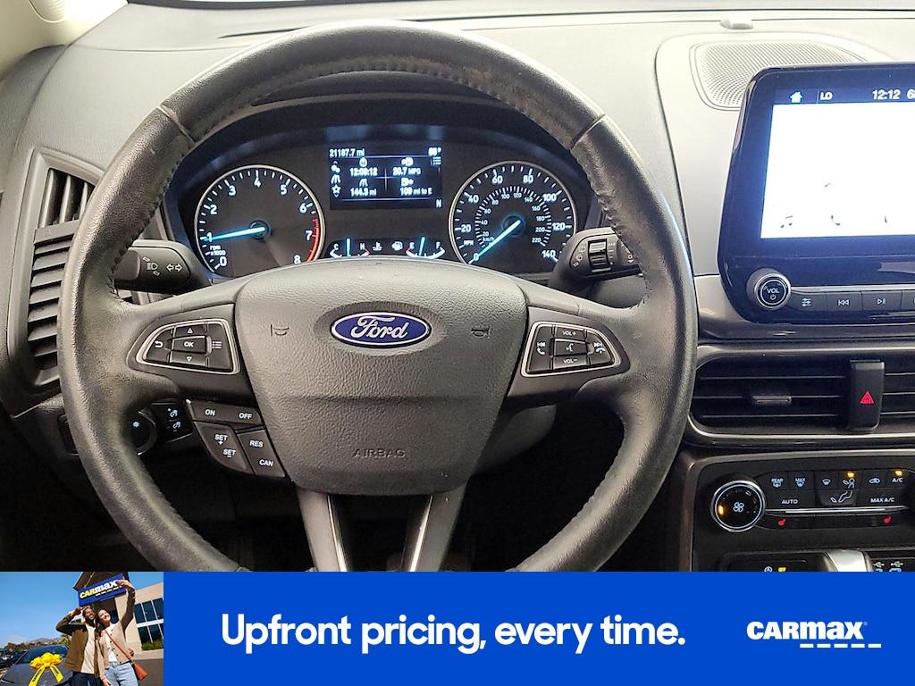 used 2019 Ford EcoSport car, priced at $16,998