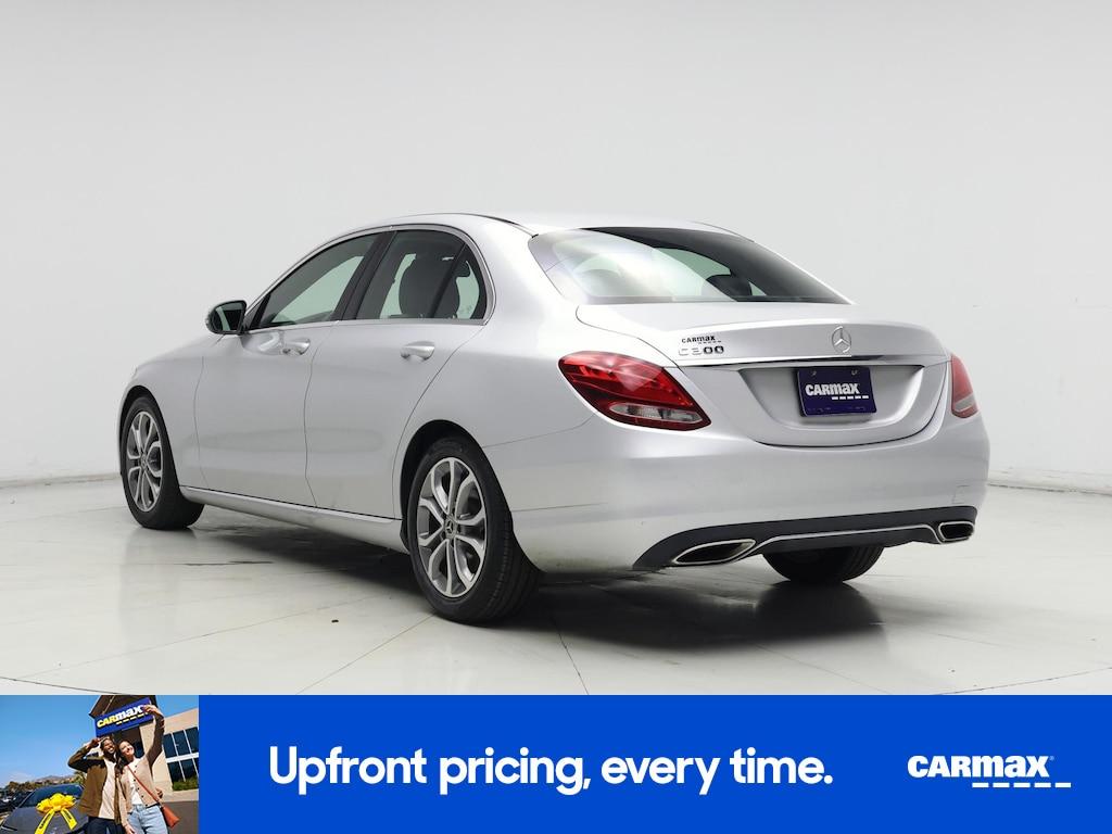 used 2018 Mercedes-Benz C-Class car, priced at $17,998
