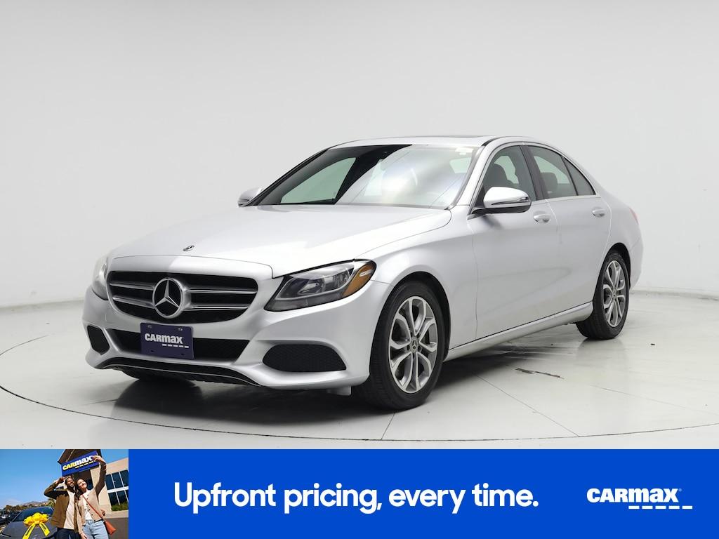 used 2018 Mercedes-Benz C-Class car, priced at $17,998
