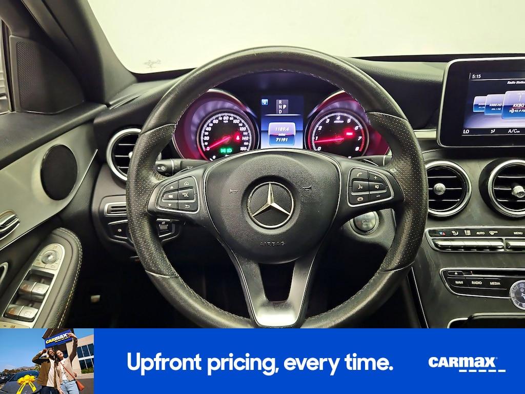 used 2018 Mercedes-Benz C-Class car, priced at $17,998
