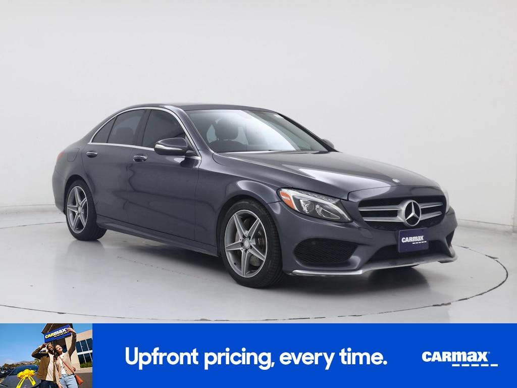 used 2015 Mercedes-Benz C-Class car, priced at $16,998