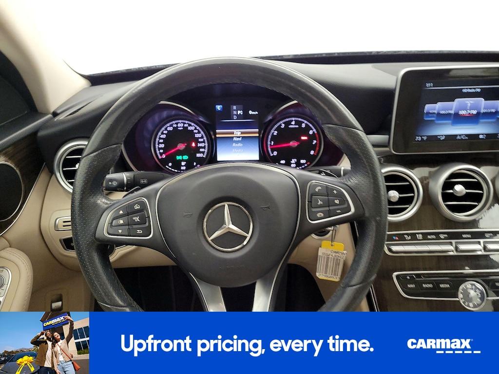 used 2017 Mercedes-Benz C-Class car, priced at $18,998