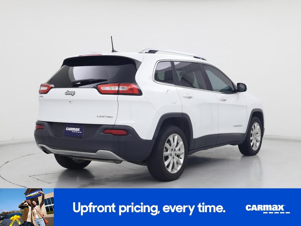 used 2017 Jeep Cherokee car, priced at $14,998